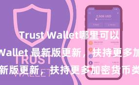 Trust Wallet哪里可以下载 Trust Wallet 最新版更新，扶持更多加密货币类型